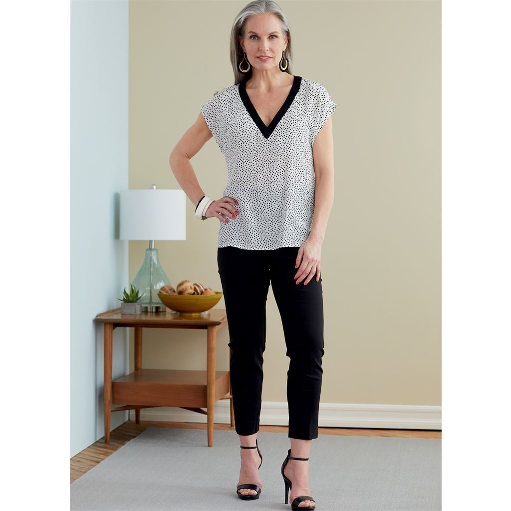 Butterick Pattern B6769 MISSES TOP TUNIC and CAFTAN 6769 Image 8 From Patternsandplains.com