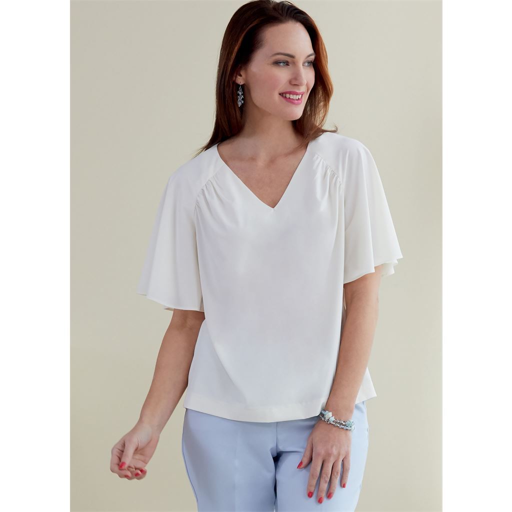 Butterick Pattern B6770 MISSES TOP and SASH 6770 Image 4 From Patternsandplains.com