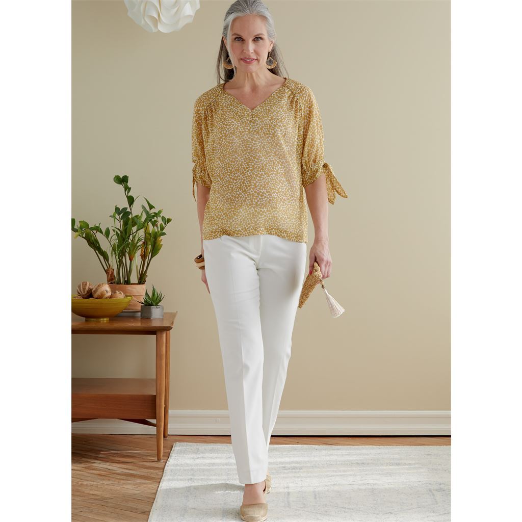 Butterick Pattern B6770 MISSES TOP and SASH 6770 Image 5 From Patternsandplains.com