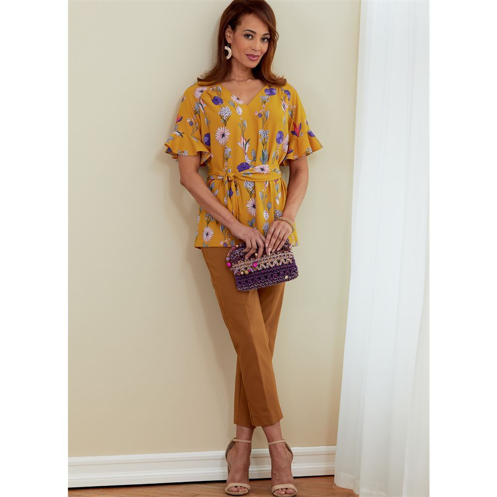 Butterick Pattern B6770 MISSES TOP and SASH 6770 Image 7 From Patternsandplains.com