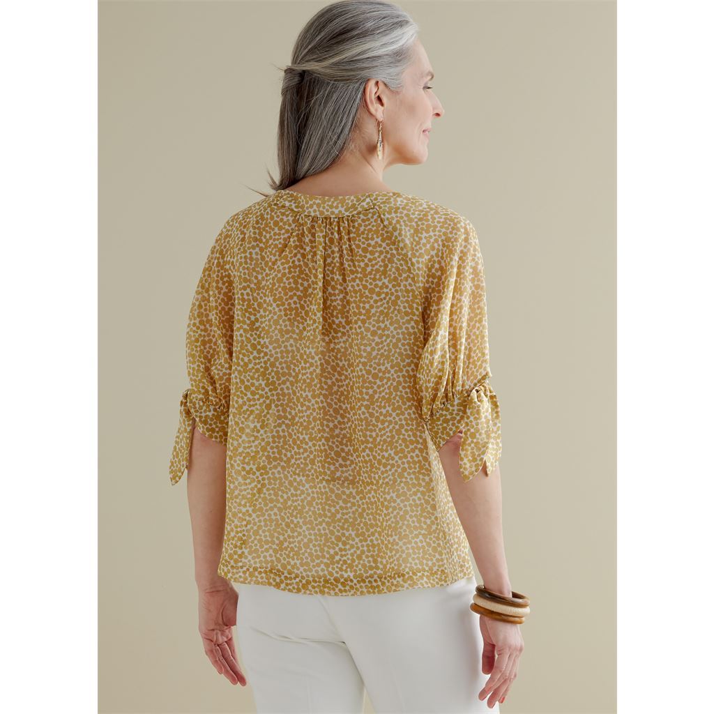 Butterick Pattern B6770 MISSES TOP and SASH 6770 Image 9 From Patternsandplains.com