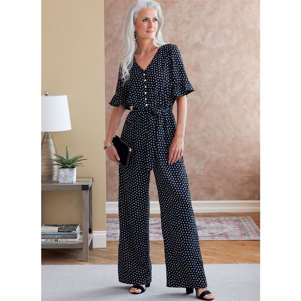 Butterick Pattern B6779 Misses Dress Jumpsuit and Sash 6779 Image 3 From Patternsandplains.com