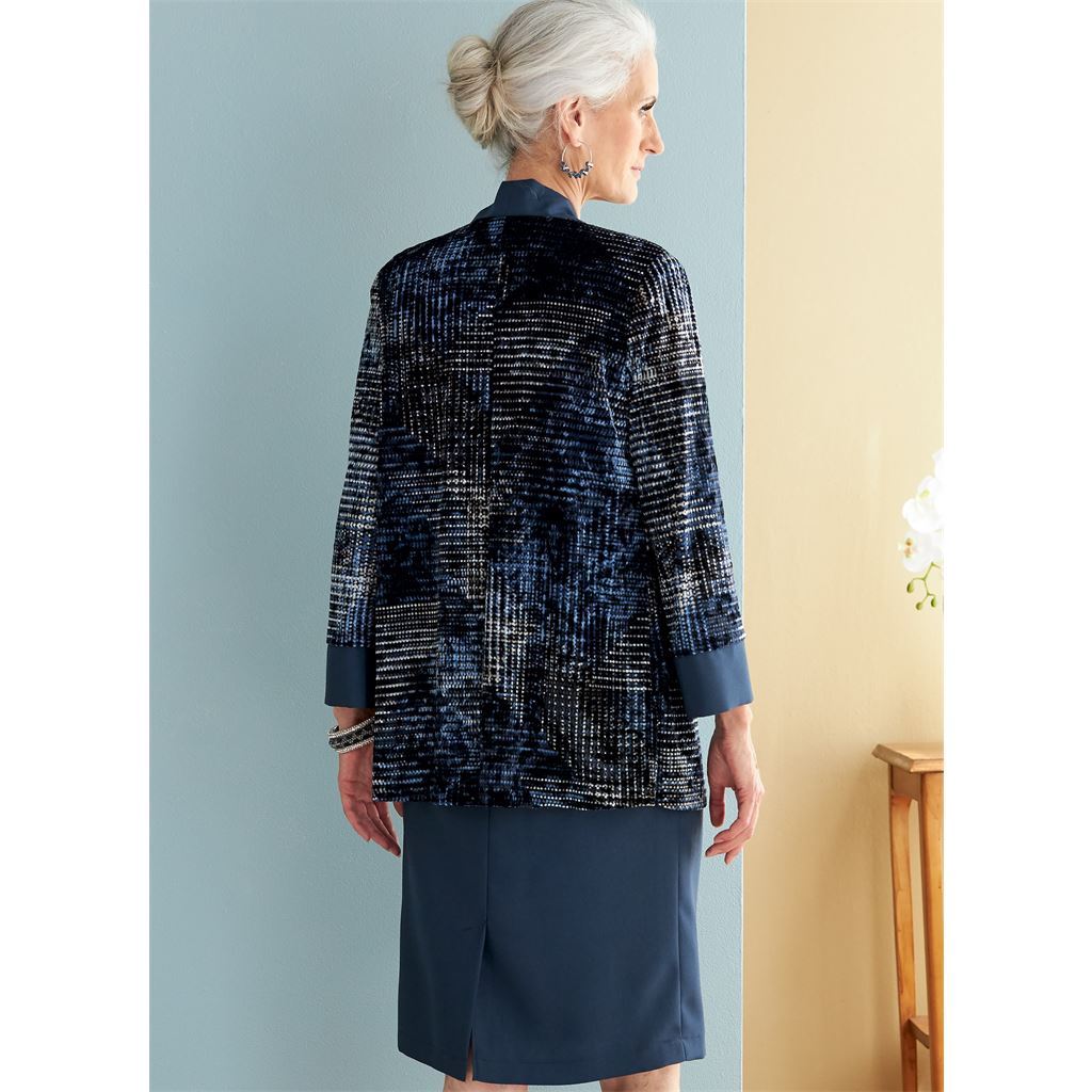 Butterick Pattern B6796 Misses Jacket Dress Top Skirt and Pants 6796 Image 11 From Patternsandplains.com