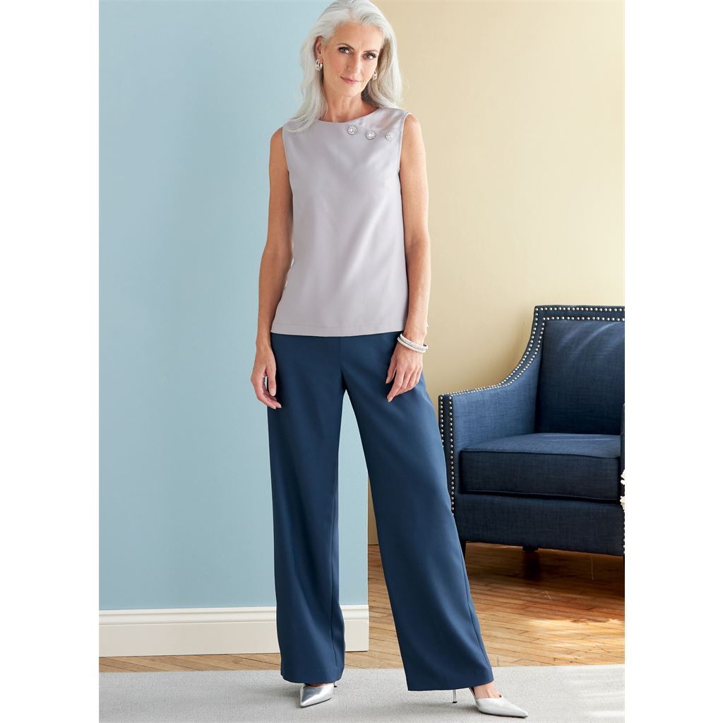 Butterick Pattern B6796 Misses Jacket Dress Top Skirt and Pants 6796 Image 6 From Patternsandplains.com