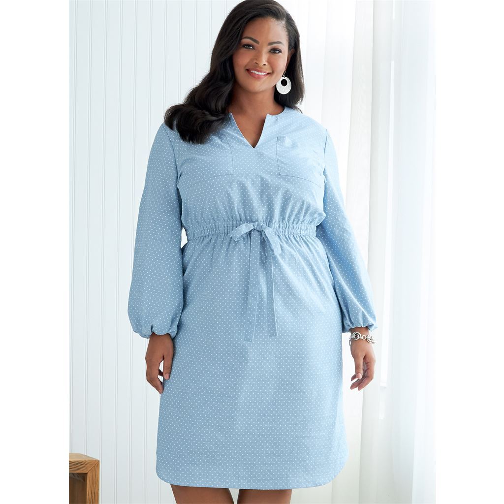 Butterick Pattern B6806 Misses and Womens Dress 6806 Image 2 From Patternsandplains.com