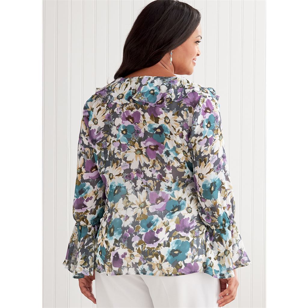 Butterick Pattern B6814 Misses' & Women's Top 6814 - Patterns and Plains