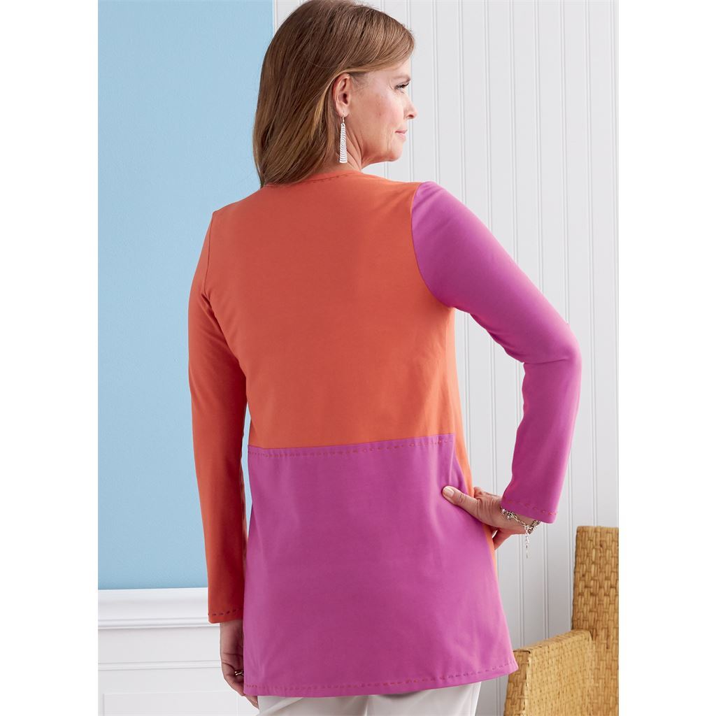 Butterick Pattern B6817 Misses Top 6817 Image 6 From Patternsandplains.com