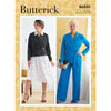 Butterick Pattern B6820 Misses Jacket Skirt and Pants 6820 Image 1 From Patternsandplains.com