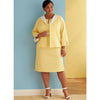 Butterick Pattern B6822 Women's Jacket, Dress & Top with C / D, DD, DDD ...