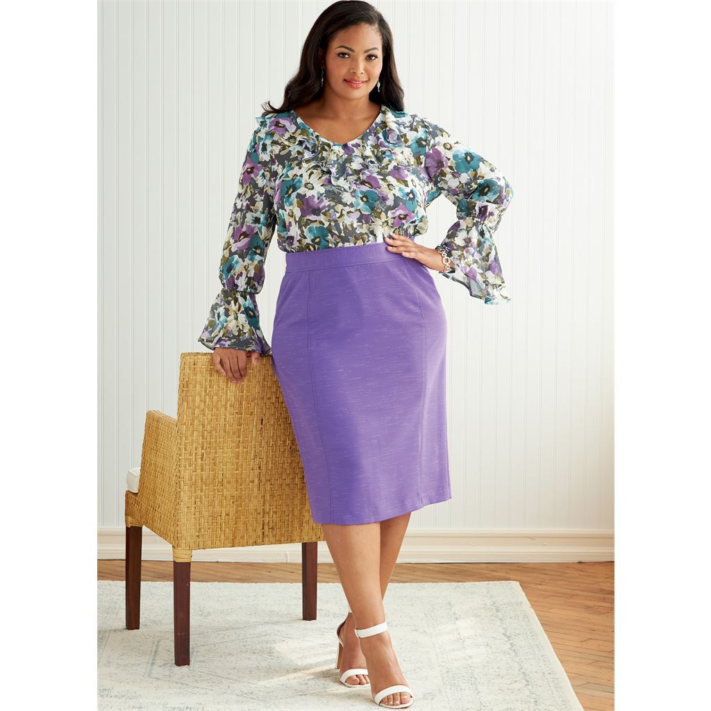 Butterick Pattern B6836 Womens Skirt and Belt 6836 Image 5 From Patternsandplains.com