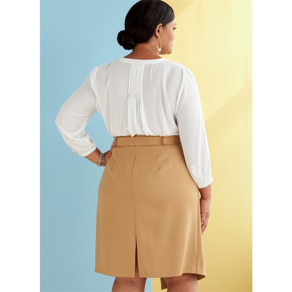 Butterick Pattern B6836 Womens Skirt and Belt 6836 Image 6 From Patternsandplains.com
