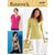 Butterick Pattern B6848 Misses T Shirts and Tank Top 6848 Image 1 From Patternsandplains.com