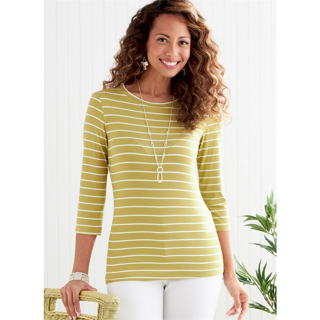 Butterick Pattern B6848 Misses T Shirts and Tank Top 6848 Image 2 From Patternsandplains.com