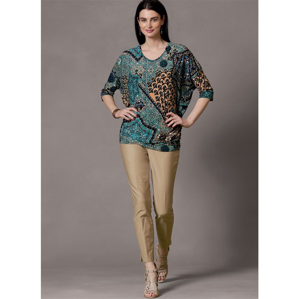 Butterick Pattern B6854 Misses Tops and Tunic 6854 Image 6 From Patternsandplains.com