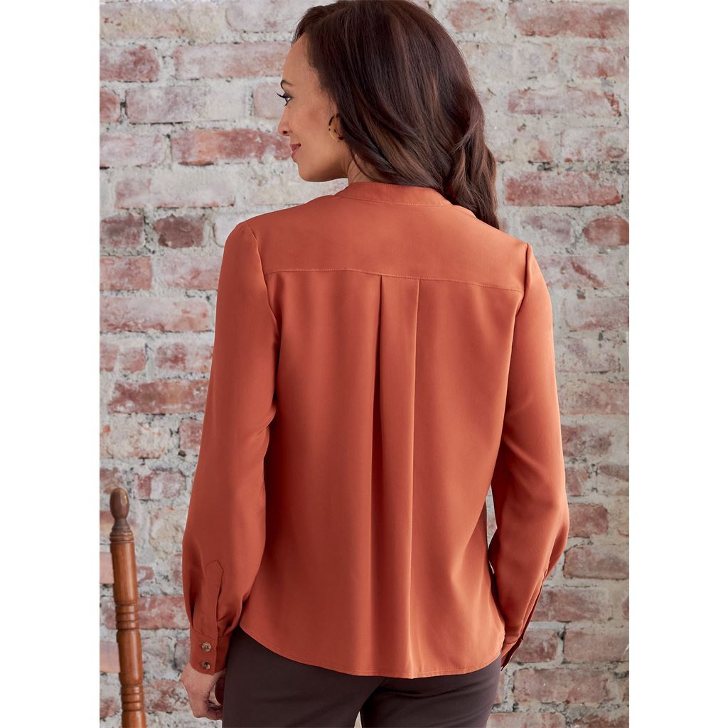 Butterick Pattern B6856 Misses Top 6856 Image 8 From Patternsandplains.com