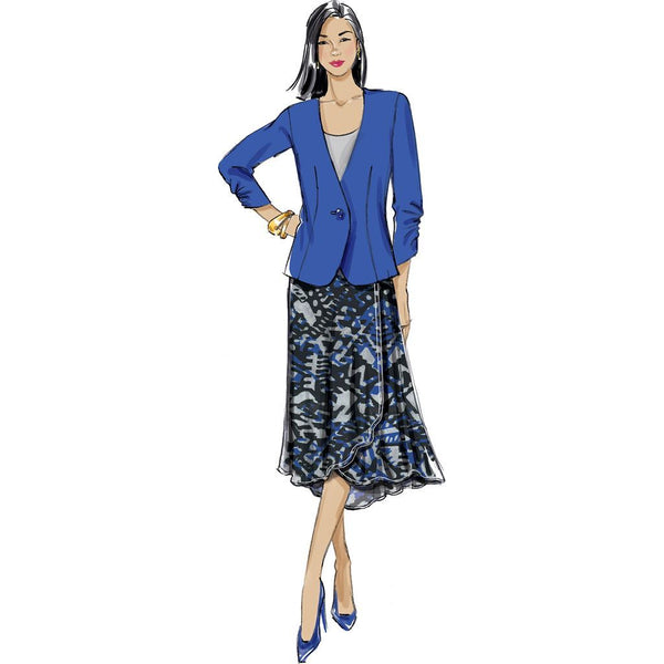 Butterick Pattern B6860 Misses' And Women's Jacket, Skirt And Pants ...