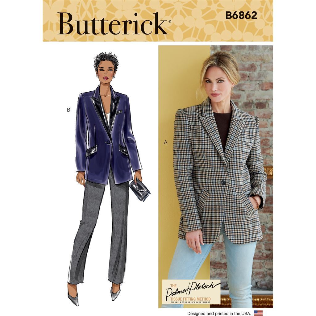 Butterick B6856 Misses' Blouse - Palmer Pletsch - Teaching Sewing