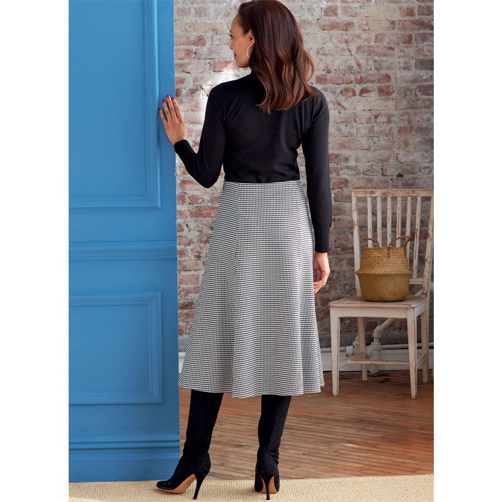 Butterick Pattern B6866 Misses Skirt and Sash 6866 Image 5 From Patternsandplains.com