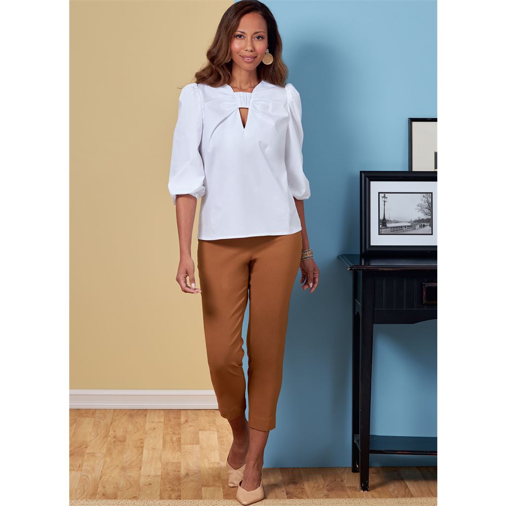 Butterick Pattern B6876 Misses Tunic with Sash and Top 6876 Image 5 From Patternsandplains.com