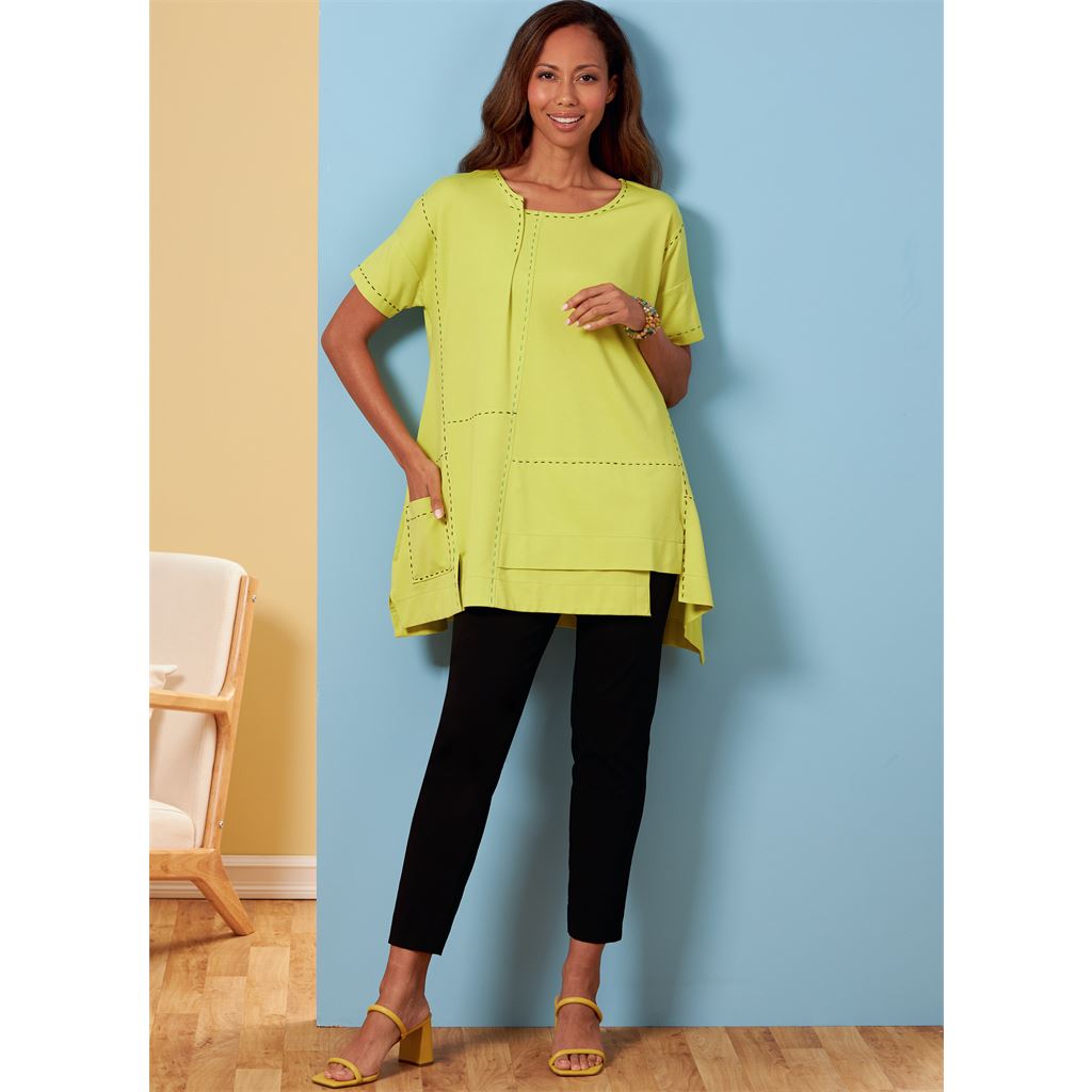 Butterick Pattern B6877 Misses Top 6877 Image 4 From Patternsandplains.com