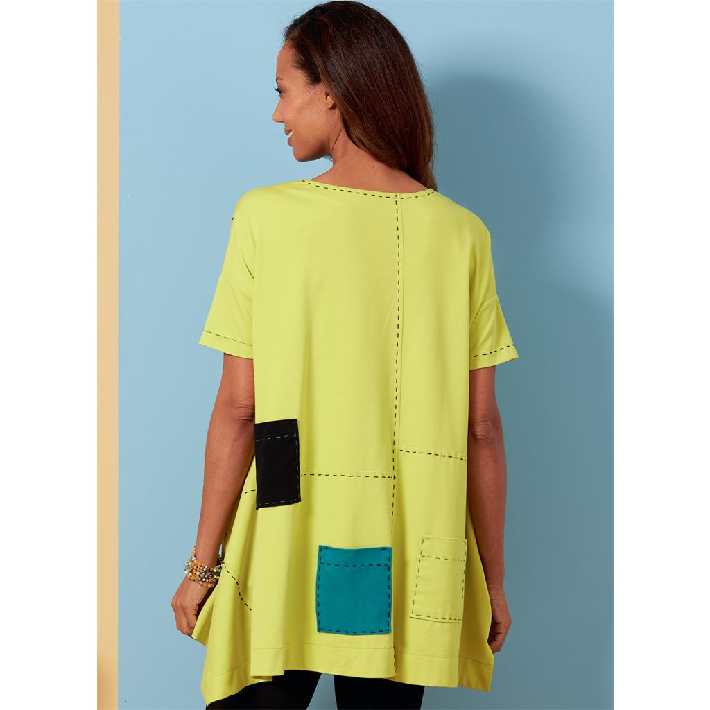 Butterick Pattern B6877 Misses Top 6877 Image 6 From Patternsandplains.com