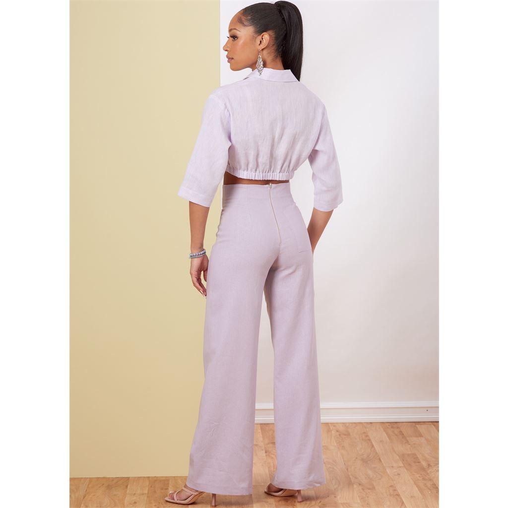 Butterick Pattern B6880 Misses Shirts Pants and Shorts 6880 Image 4 From Patternsandplains.com