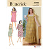 Butterick Pattern B6883 Misses Top Nightgowns and Shorts 6883 Image 1 From Patternsandplains.com