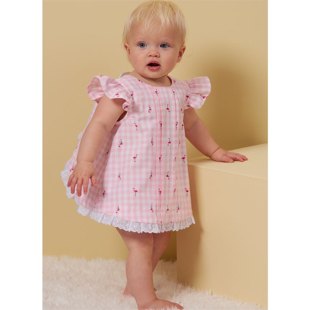 Butterick Pattern B6884 Infants Top and Panties 6884 Image 9 From Patternsandplains.com