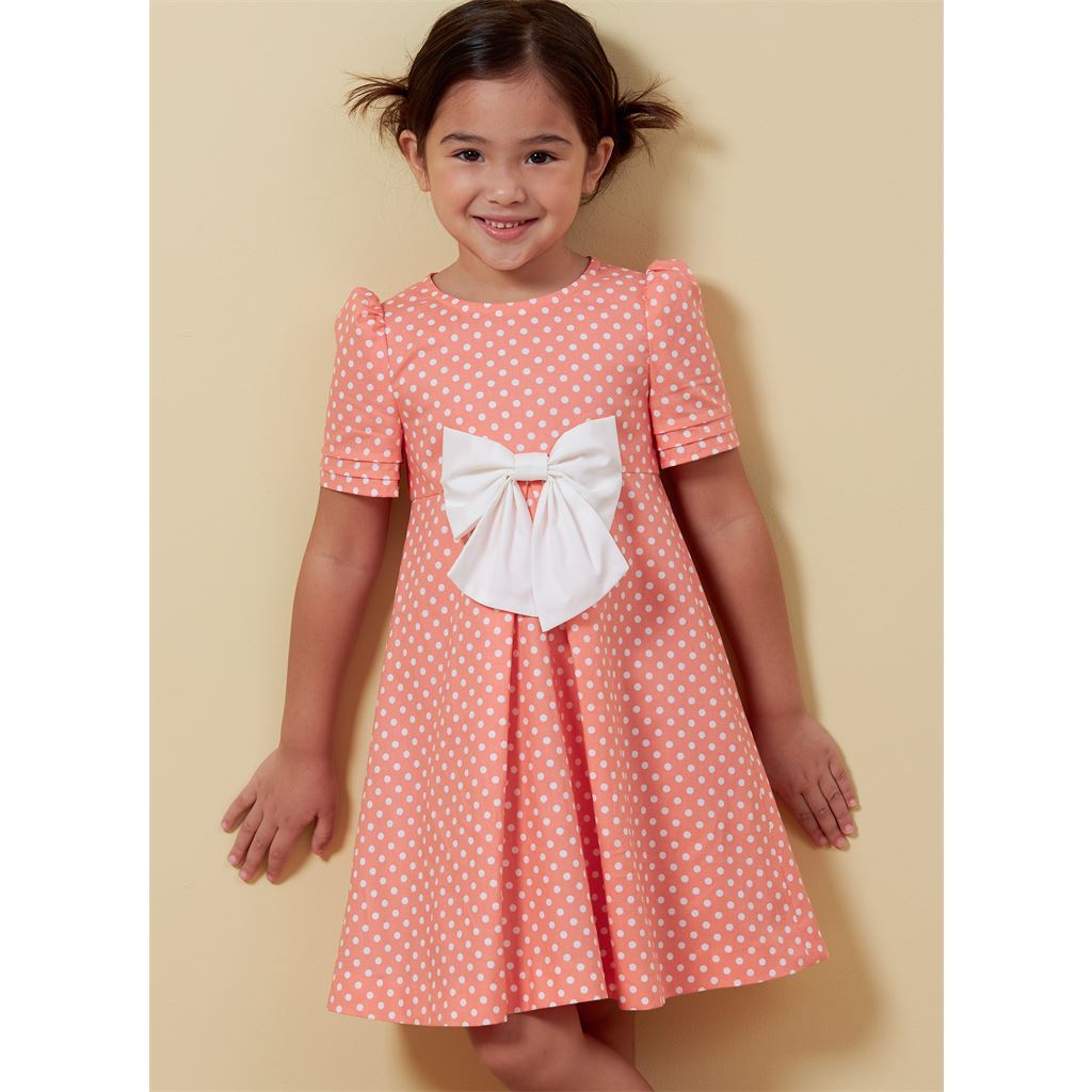 Butterick Pattern B6886 Childrens Dress 6886 Image 2 From Patternsandplains.com