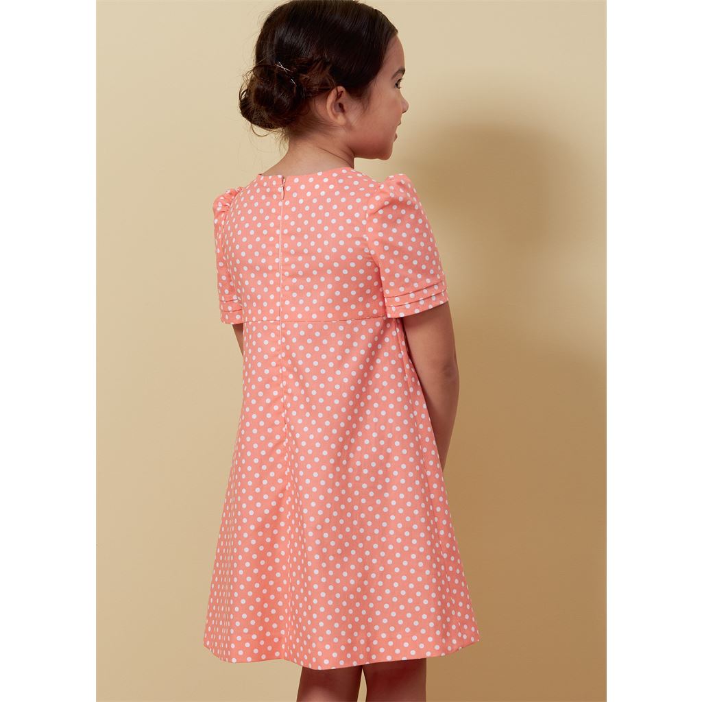 Butterick Pattern B6886 Childrens Dress 6886 Image 7 From Patternsandplains.com