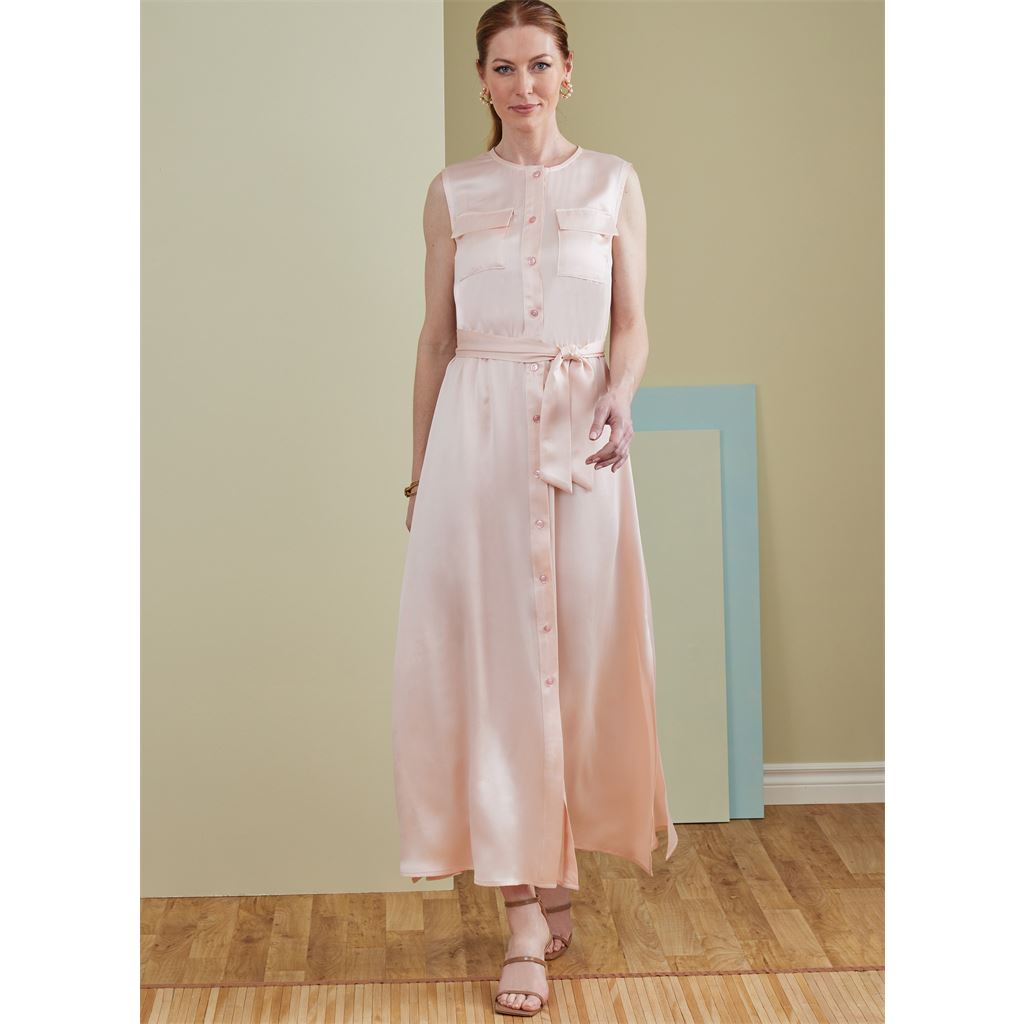 Butterick Pattern B6890 Misses Dress Jumpsuit and Sash 6890 Image 2 From Patternsandplains.com