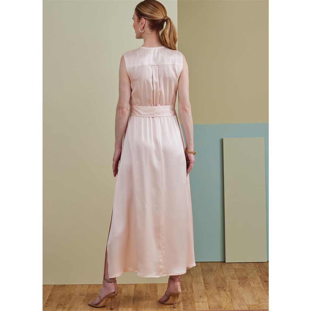 Butterick Pattern B6890 Misses Dress Jumpsuit and Sash 6890 Image 5 From Patternsandplains.com