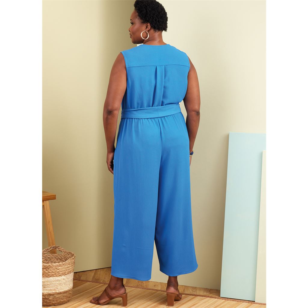 Butterick Pattern B6891 Womens Dress Jumpsuit and Sash 6891 Image 5 From Patternsandplains.com