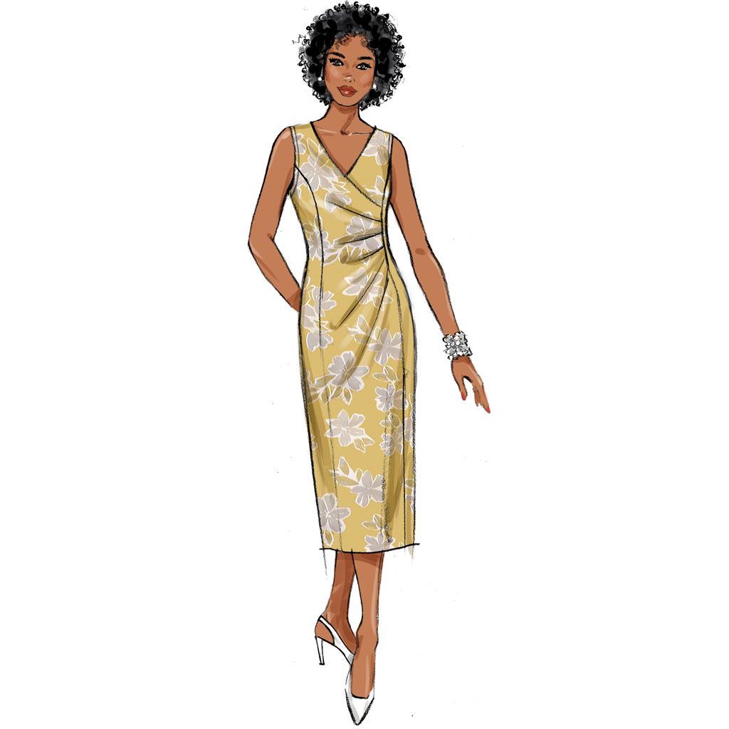 Butterick Pattern B6892 Misses' Dress 6892 - Patterns And Plains