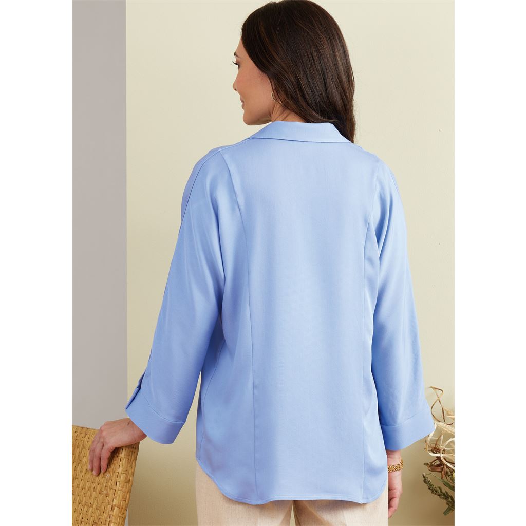 Butterick Pattern B6898 Misses Top 6898 Image 8 From Patternsandplains.com