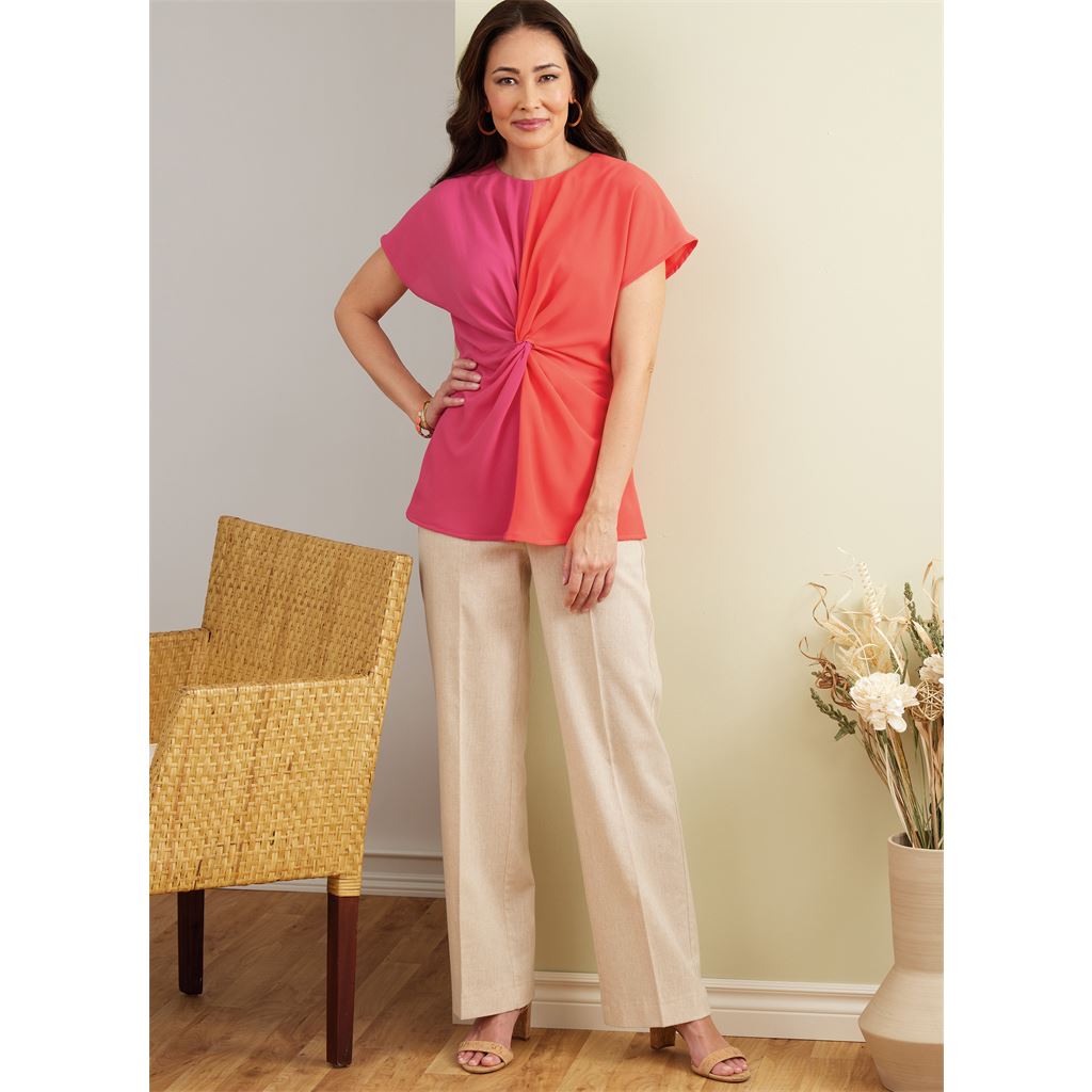 Butterick Pattern B6899 Misses Top 6899 Image 5 From Patternsandplains.com