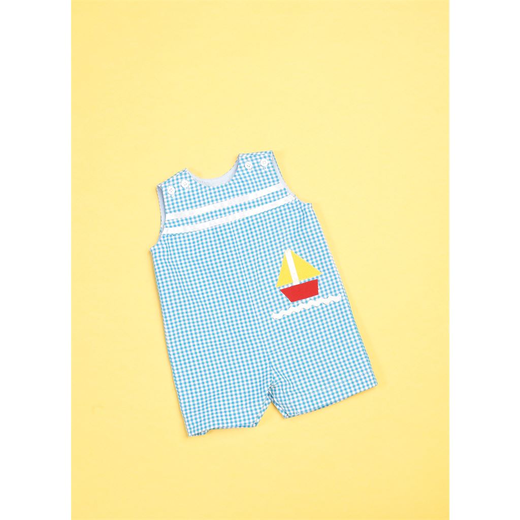 Butterick Pattern B6905 Baby Overalls Dress and Panties 6905 Image 4 From Patternsandplains.com