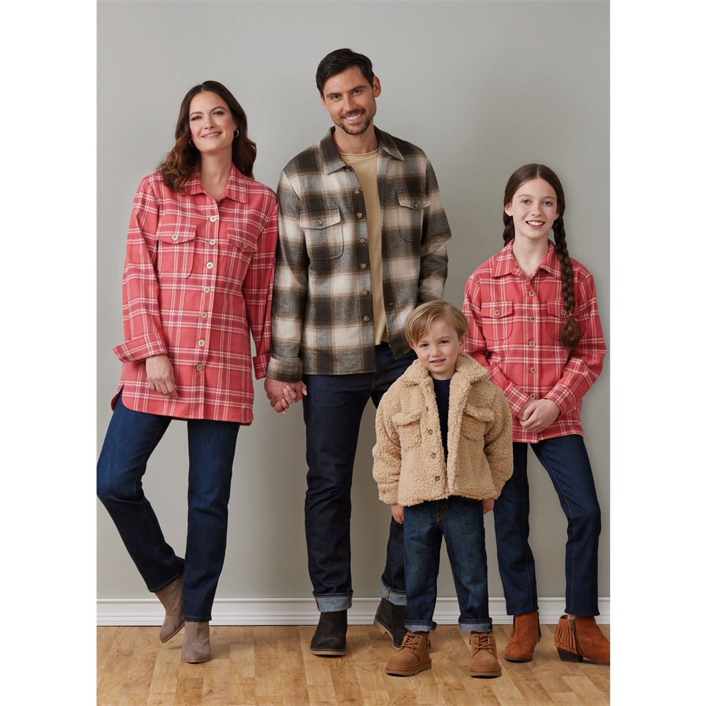 Butterick Pattern B6916 Childrens Teens and Adults Jacket 6916 Image 2 From Patternsandplains.com