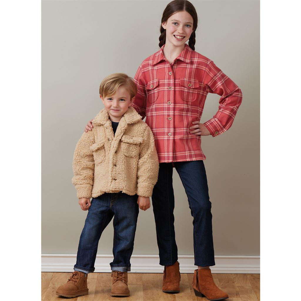 Butterick Pattern B6916 Childrens Teens and Adults Jacket 6916 Image 6 From Patternsandplains.com