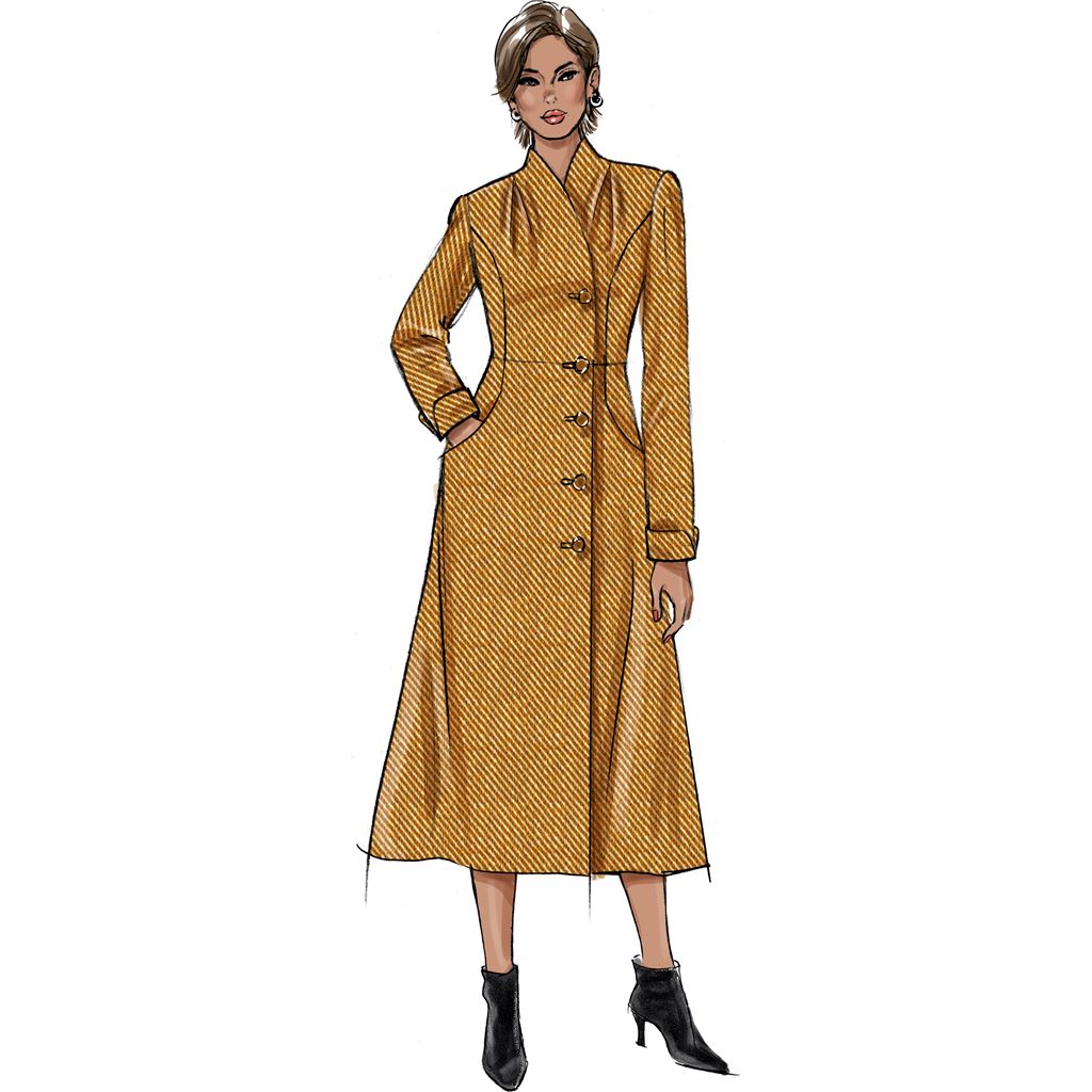 Butterick Pattern B6917 Misses Coat 6917 Image 4 From Patternsandplains.com