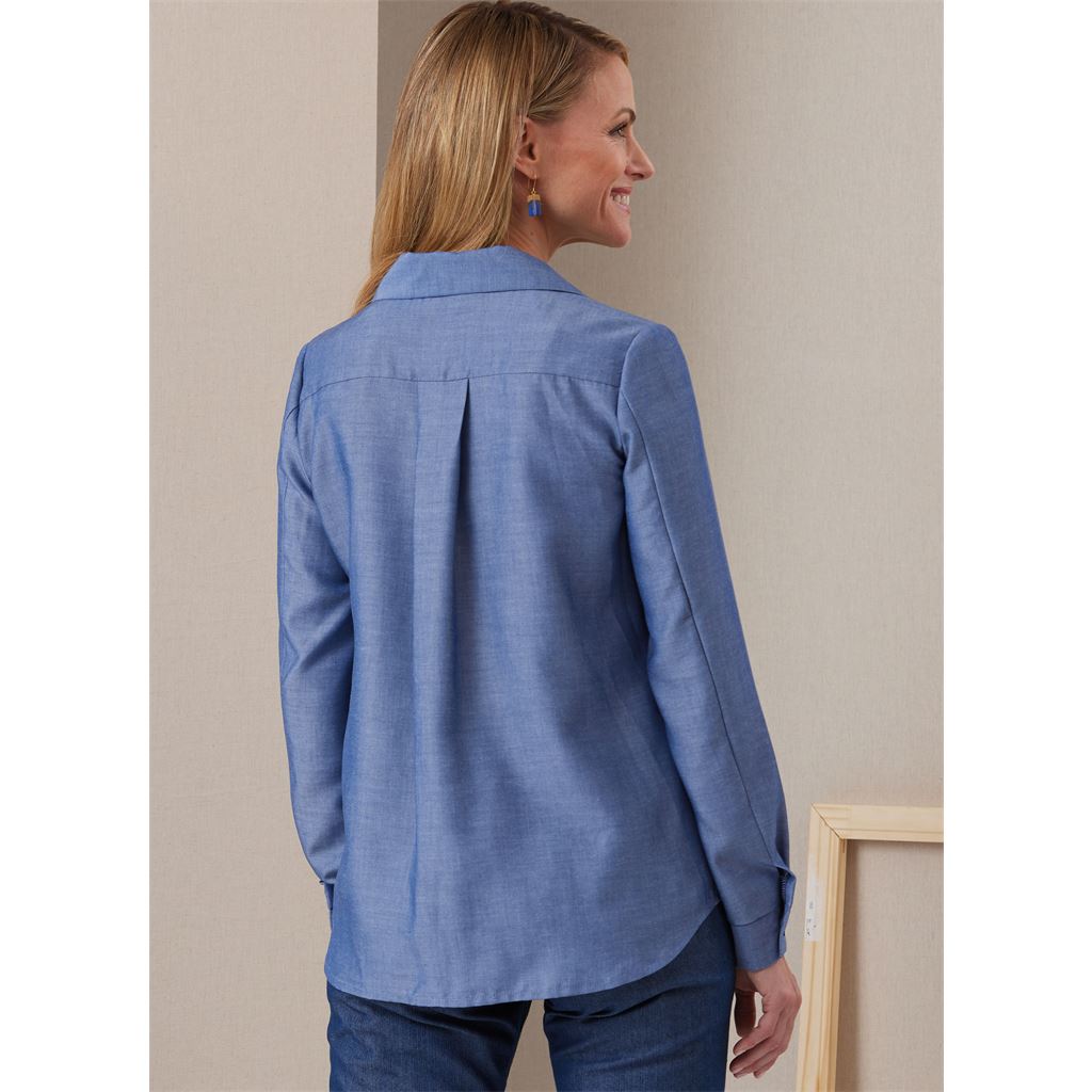 Butterick Pattern B6924 Misses' Shirts By Palmer / Pletsch 6924 ...