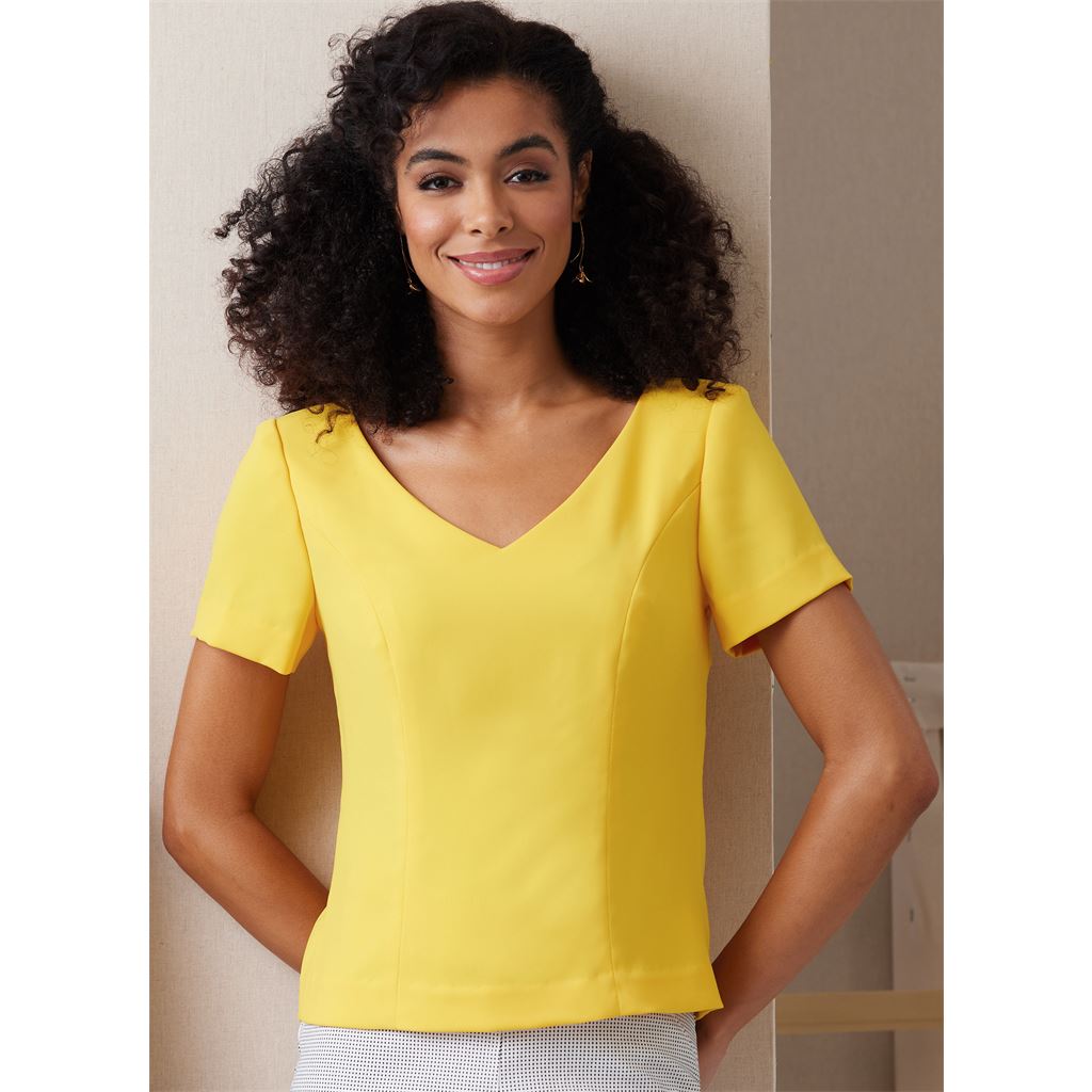 Butterick Pattern B6925 Misses Tops By Palmer Pletsch 6925 Image 2 From Patternsandplains.com