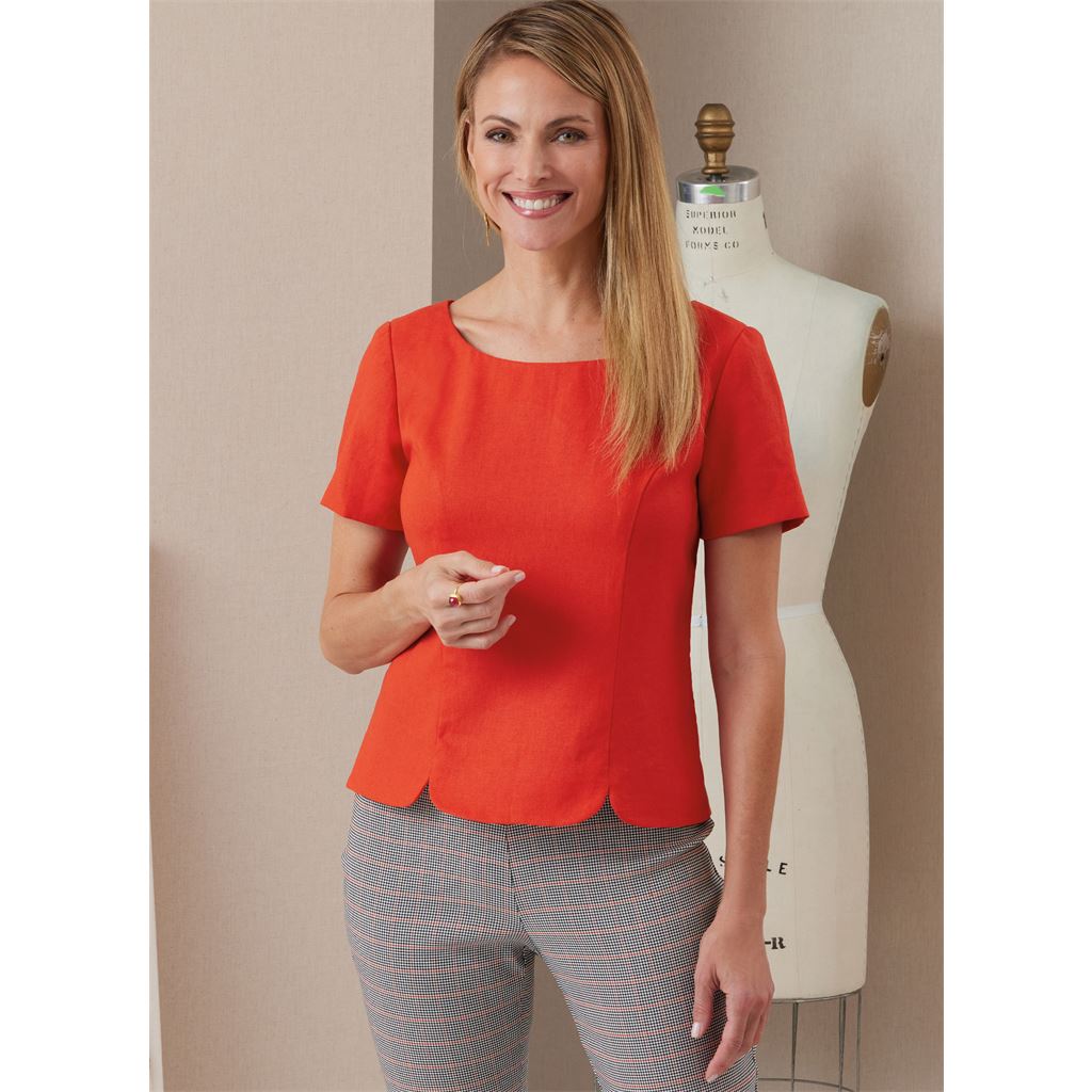 Butterick Pattern B6925 Misses Tops By Palmer Pletsch 6925 Image 3 From Patternsandplains.com