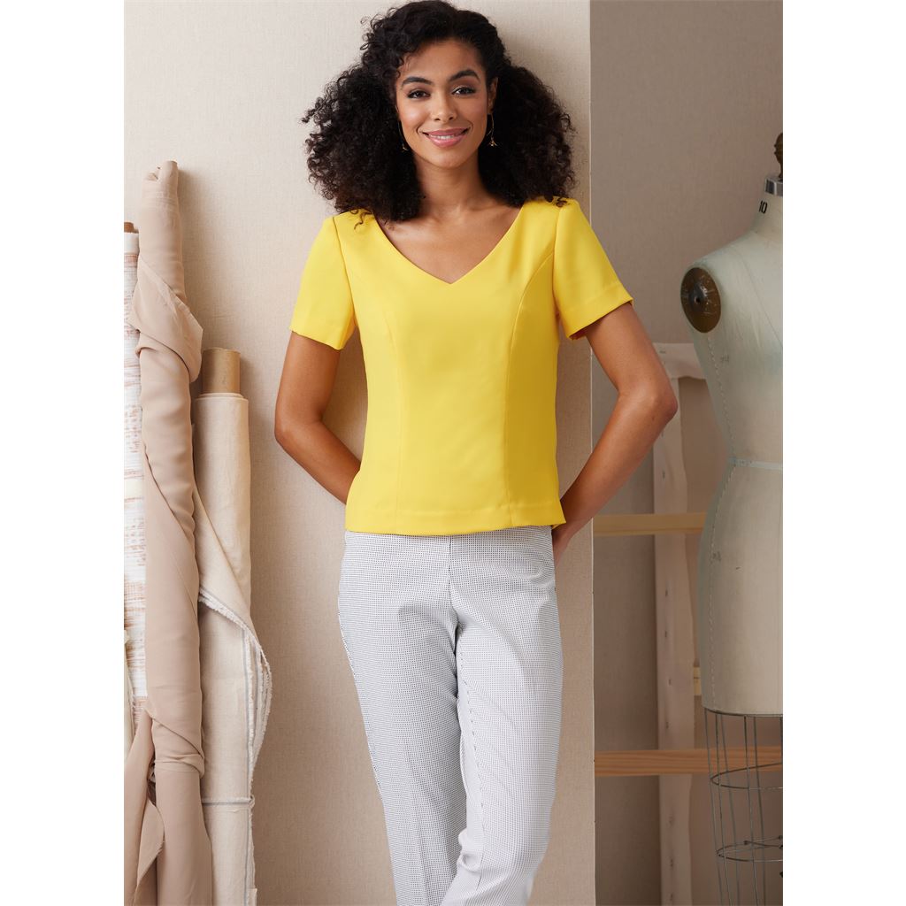 Butterick Pattern B6925 Misses Tops By Palmer Pletsch 6925 Image 6 From Patternsandplains.com