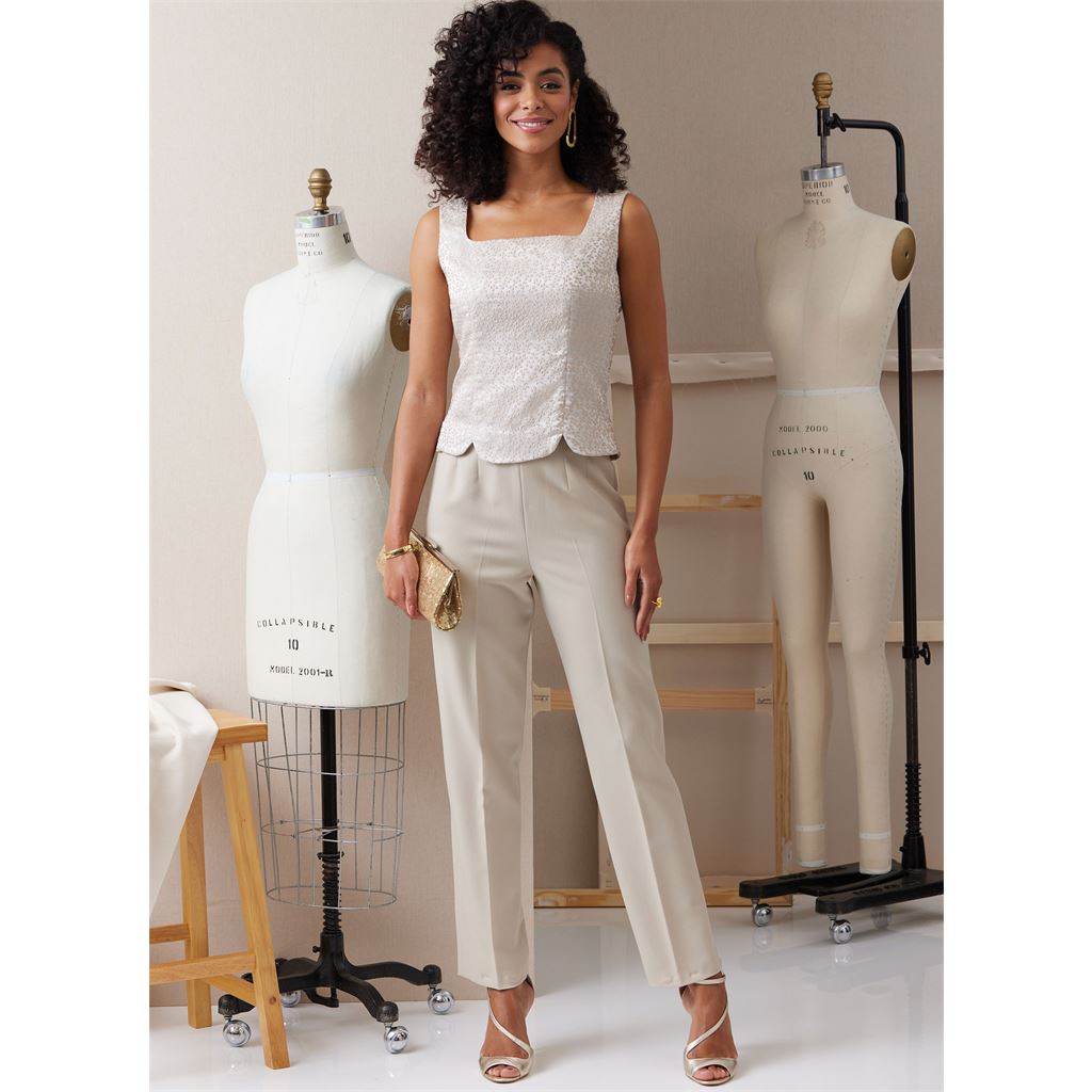 Butterick Pattern B6925 Misses Tops By Palmer Pletsch 6925 Image 8 From Patternsandplains.com