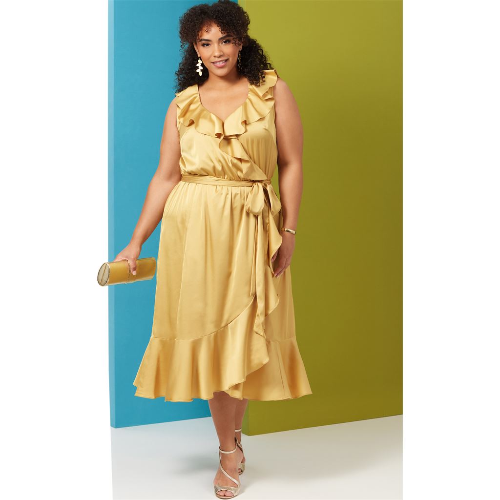 Butterick Pattern B6927 Womens Dress and Sash 6927 Image 2 From Patternsandplains.com