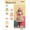 Butterick Pattern B6935 Babies Top Panties and Hat 6935 Image 1 From Patternsandplains.com