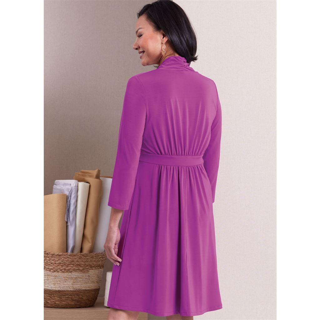 Butterick Pattern B6940 Misses Knit Dresses by Palmer Pletsch 6940 Image 9 From Patternsandplains.com