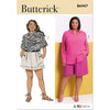 Butterick Pattern B6947 Womens Shirts and Shorts 6947 Image 1 From Patternsandplains.com