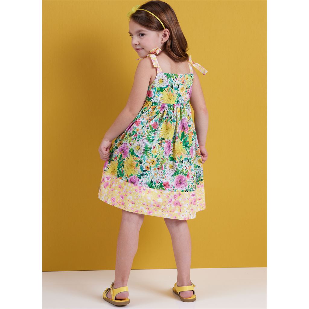 Butterick Pattern B6952 Childrens Dresses Tops Shorts and Pants 6952 Image 6 From Patternsandplains.com